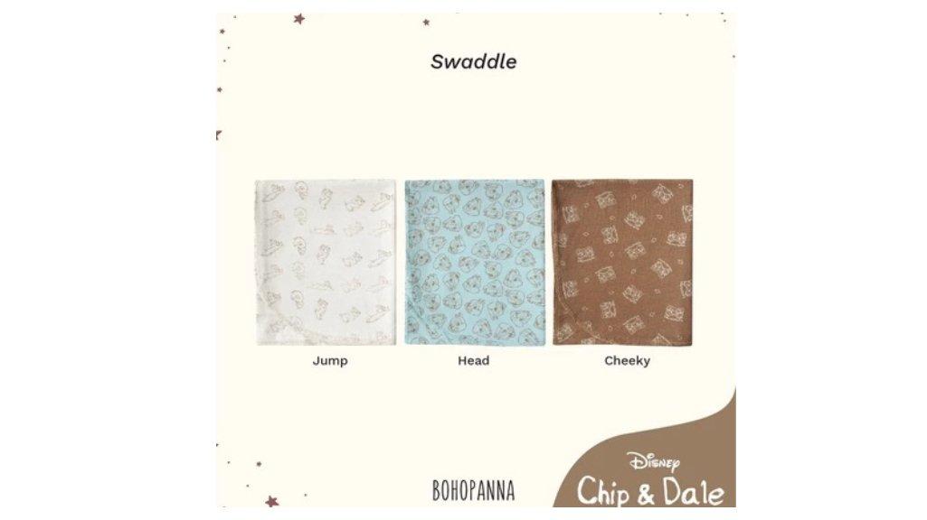 BOHOPANNA - SWADDLE - DISNEY - Bedong Bayi