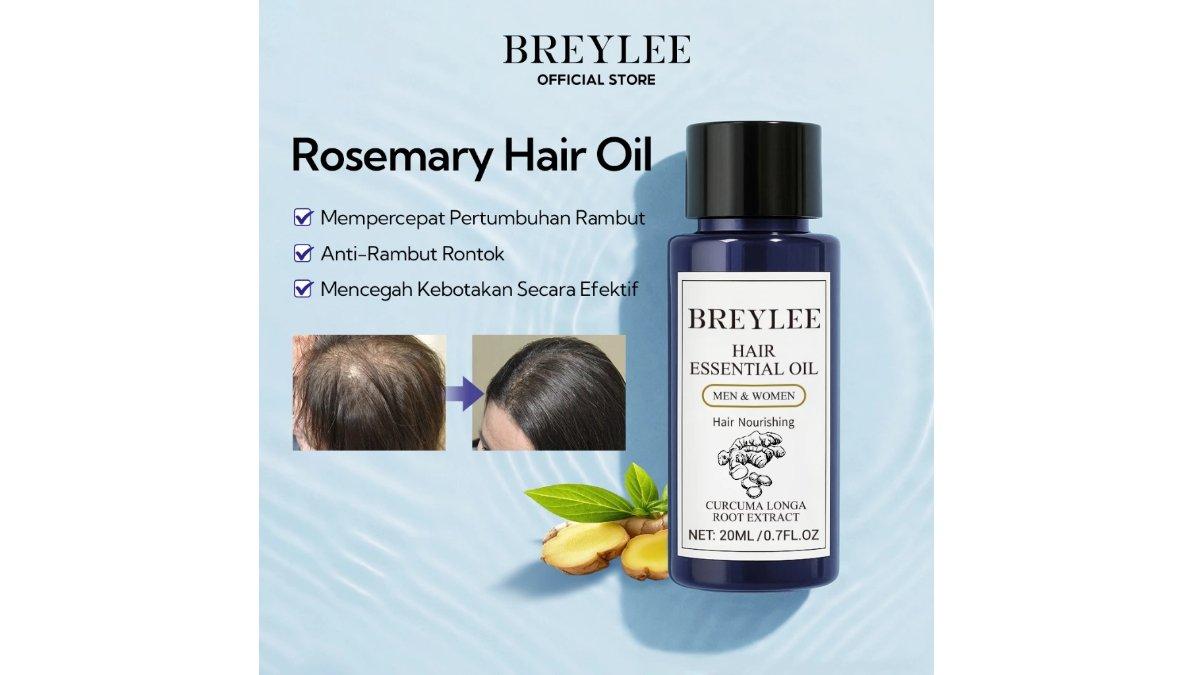 BREYLEE Rosemary Hair Oil for Hair Growth Treatment