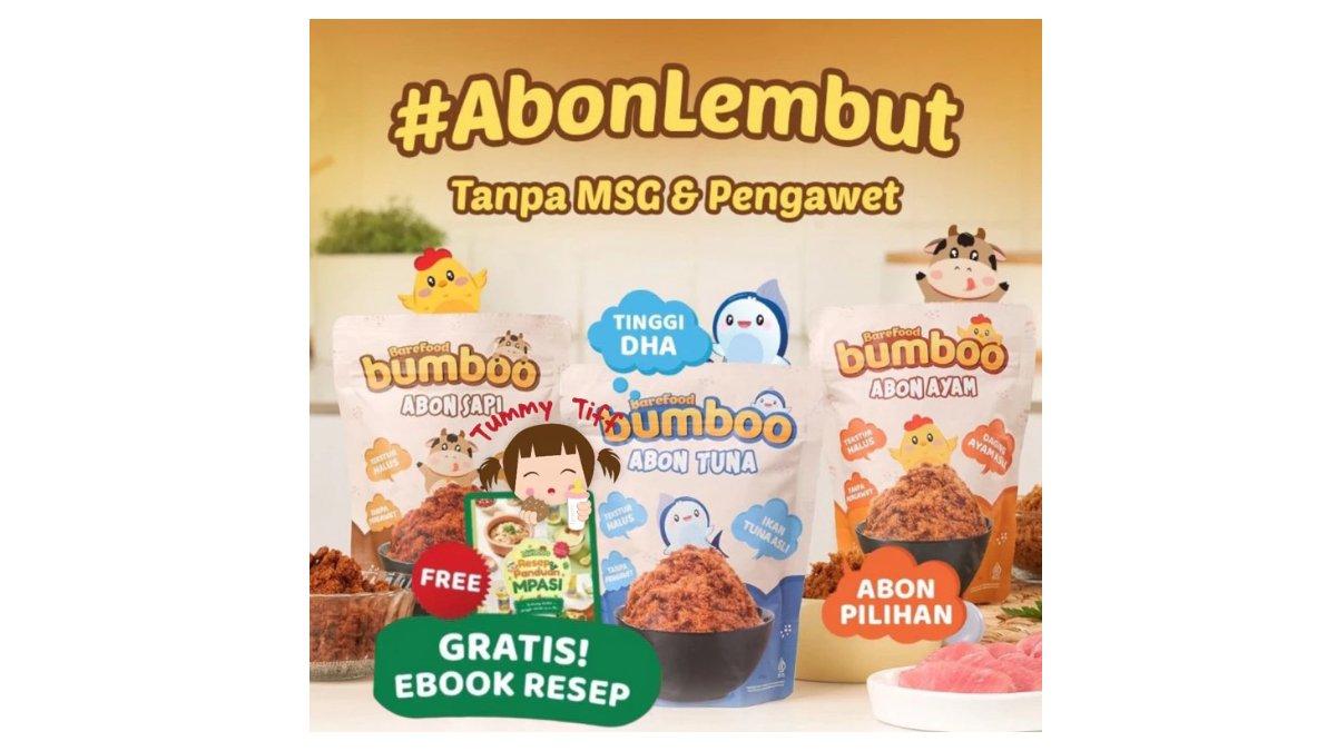 BUMBOO Abon Asli - Tekstur Lembut MPASI Si Kecil