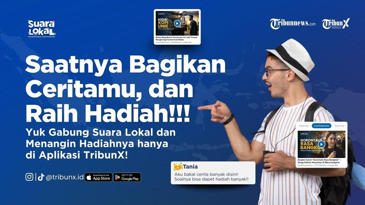 Berbagi Cerita di Suara Lokal TribunX, Raih Kesempatan Menang Hadiah Jutaan Rupiah - Tribunshopping.com