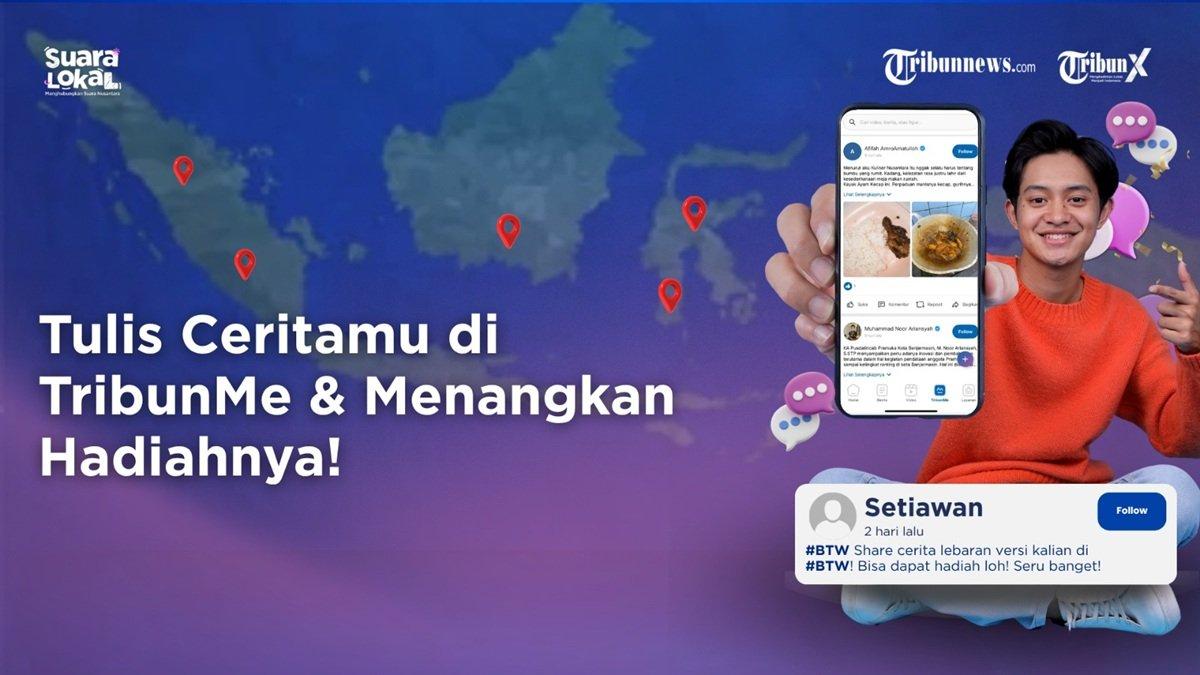 Cerita yang Berhenti di Galeri Kini Bisa Dibagikan di TribunMe dan Berpeluang Raih Hadiah - Tribunshopping.com