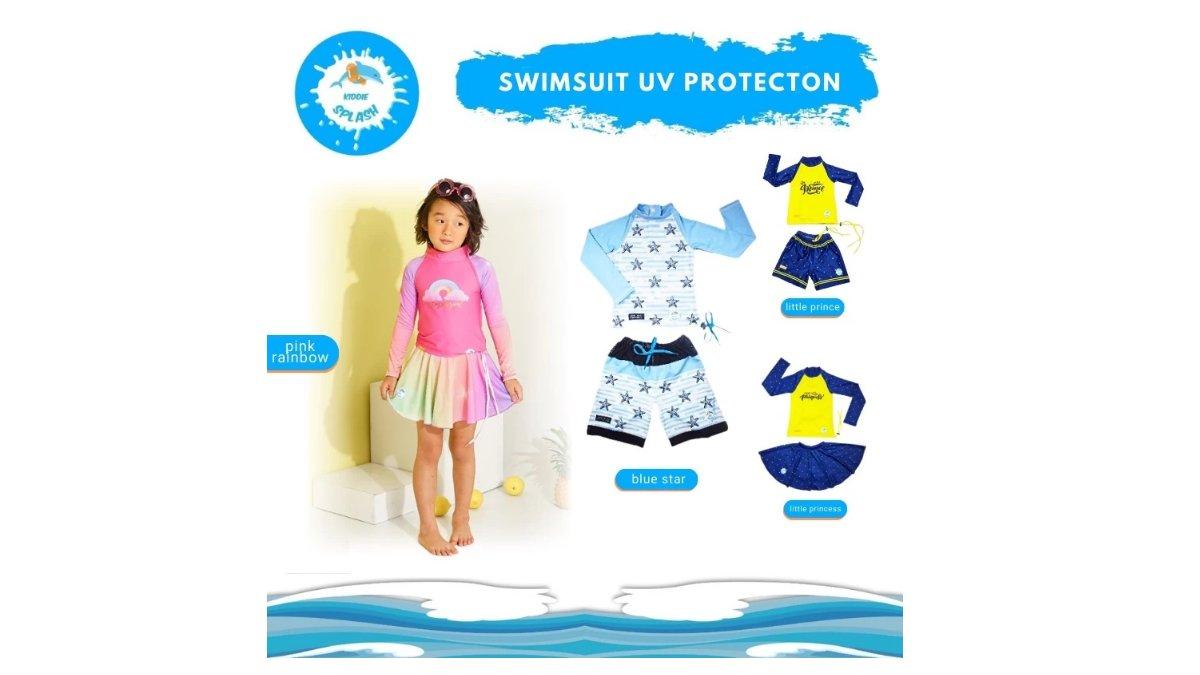 Baju Renang Anak Perempuan UV Protection KIDDIE SPLASH