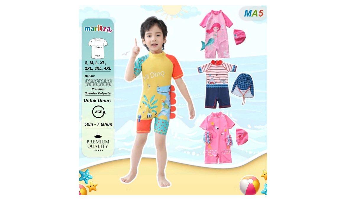 Baju renang anak jenis swimsuit