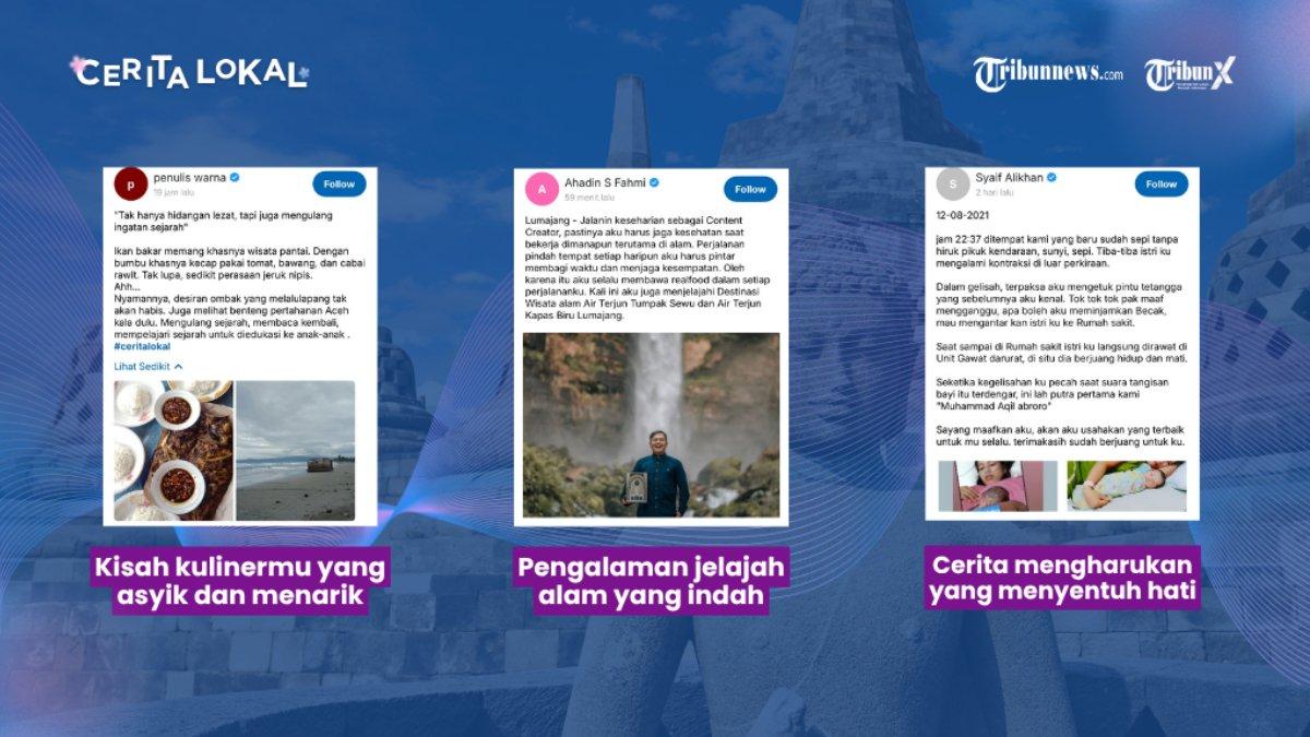 Beberapa contoh cerita campaign cerita lokal TribunX