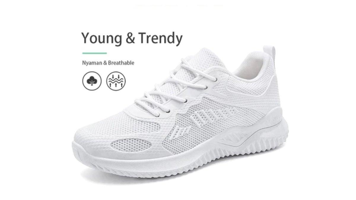 Beeyoo Sepatu Ringan Wanita Casual Sport 