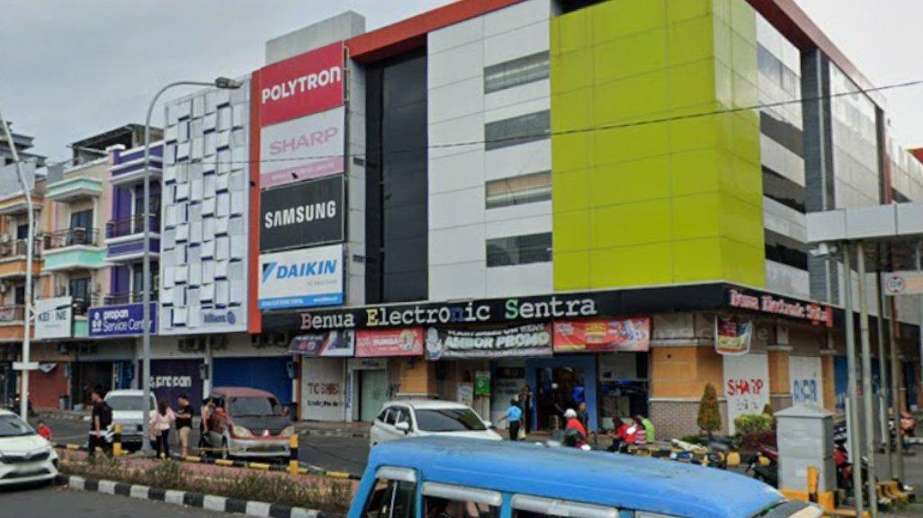 Foto Toko Benua Electronic Sentra yang diambil Google Maps pada Mei 2025.