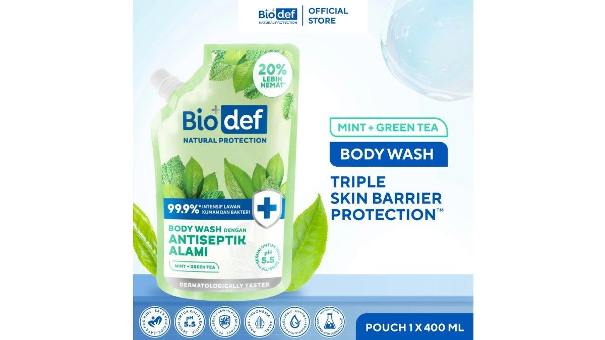 Biodef Natural Protection Mint - Green Tea Body Wash