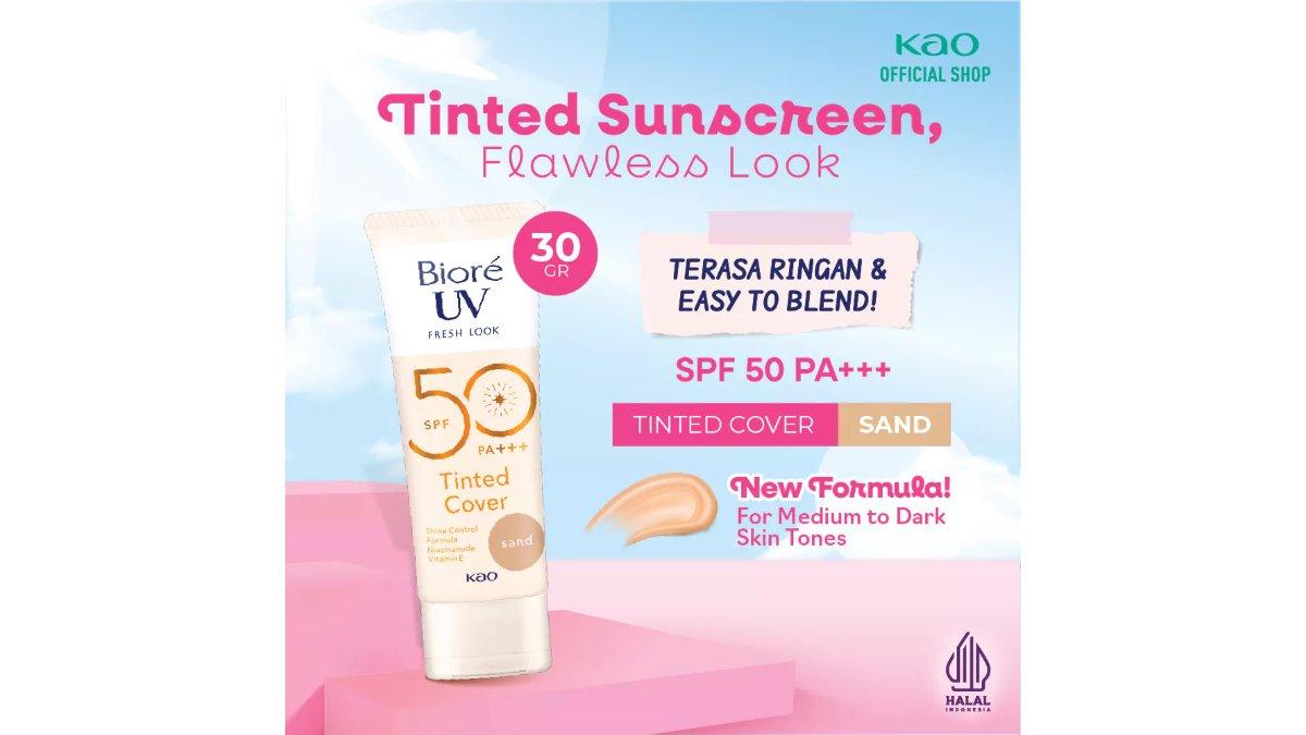 Biore UV Fresh Look Sunscreen Tinted Cover