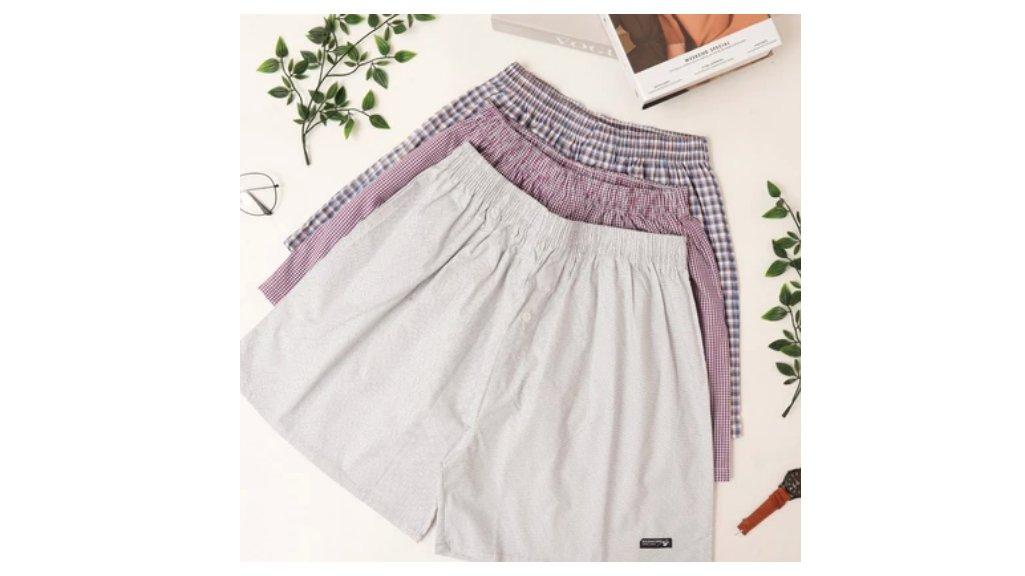Boxer Pria/Unisex Katun Merk Rashford® - M-XXL