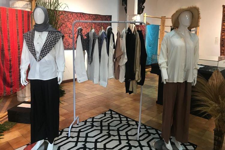 Busana-busana office wear yang diluncurkan perdana oleh Syakeph Official, Kamis (26/4/2024).