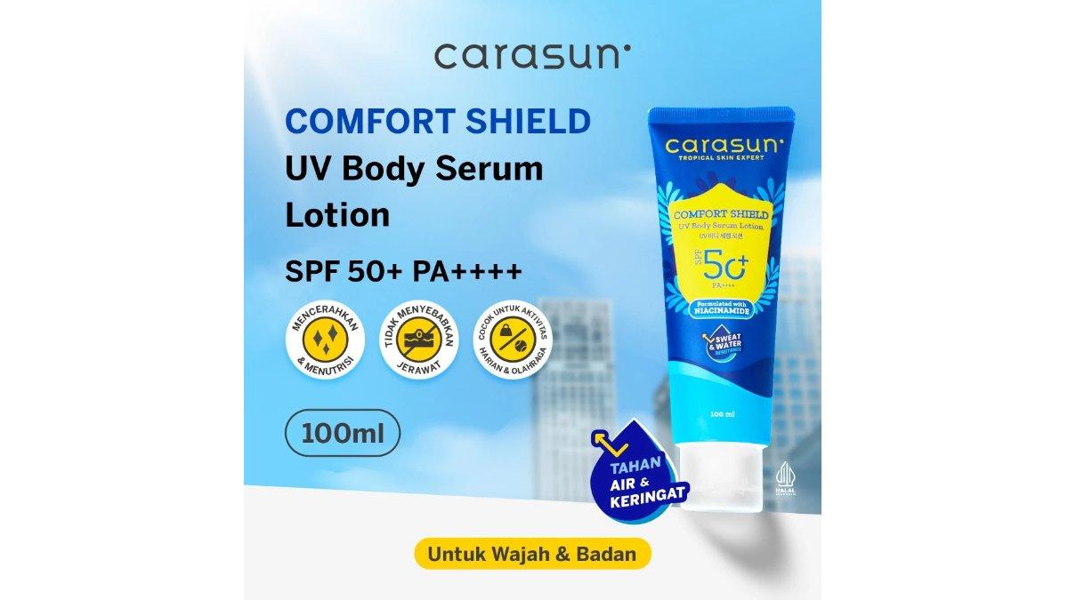 CARASUN Comfort Shield UV Body Serum Lotion SPF 50