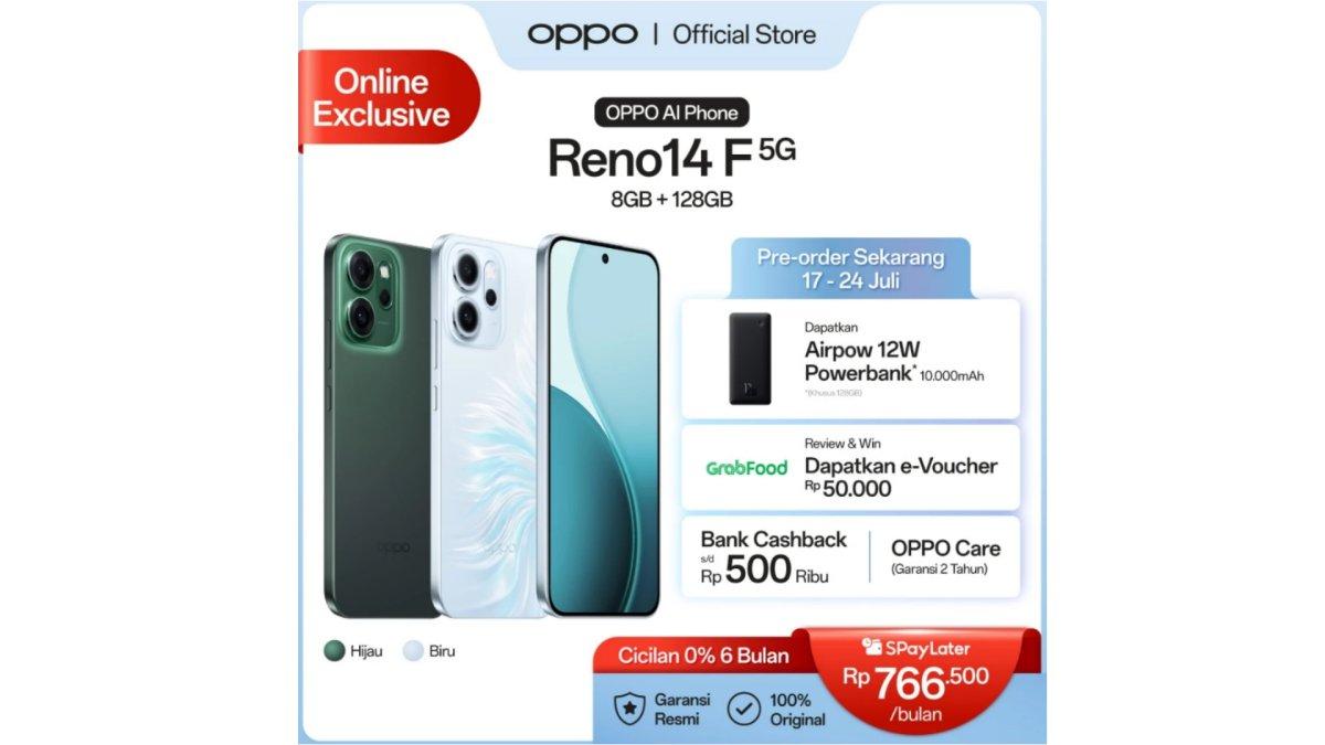 OPPO Reno14 F 5G (8GB/128GB)