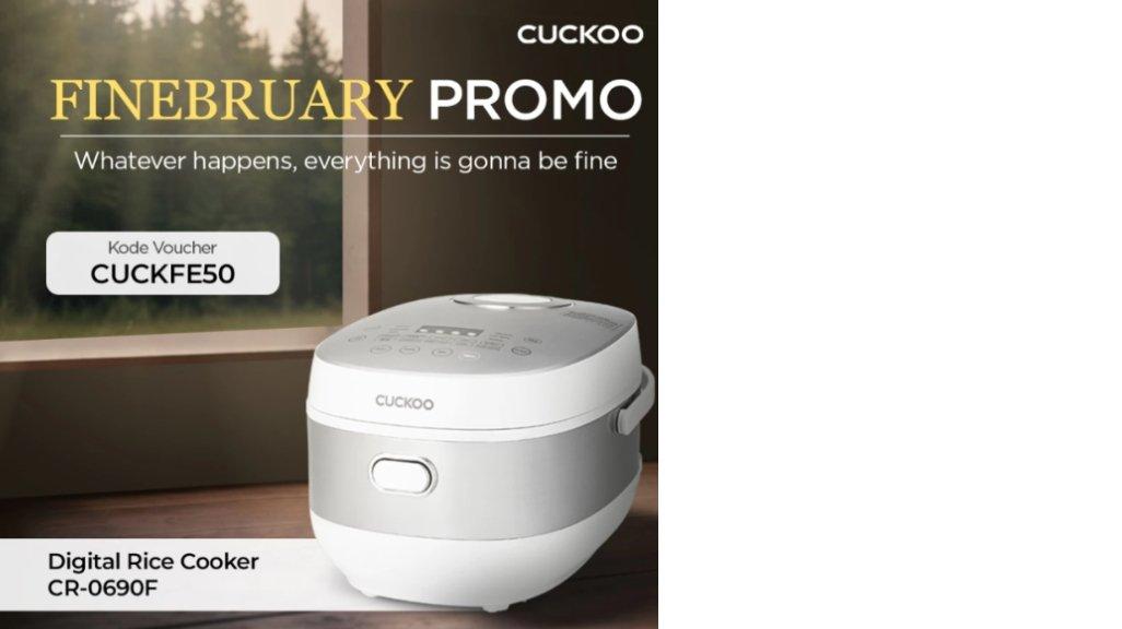 CUCKOO Digital Rice Cooker 1 L CR-0690F Magic Com Penanak Nasi
