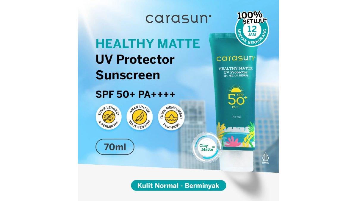 Carasun Sunscreen Healthy Matte UV Protector SPF 50+ PA++++