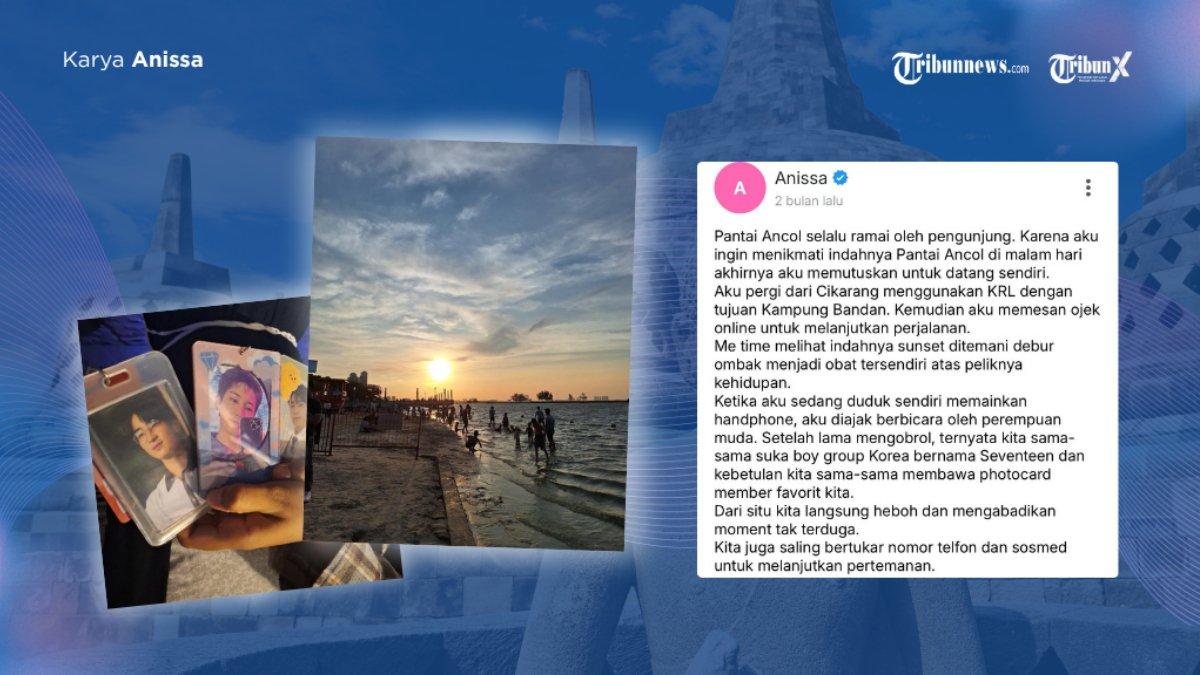 Cerita dari Annisa yang menceritakan pengalamannya mengunjungi Pantai Ancol yang indah.
