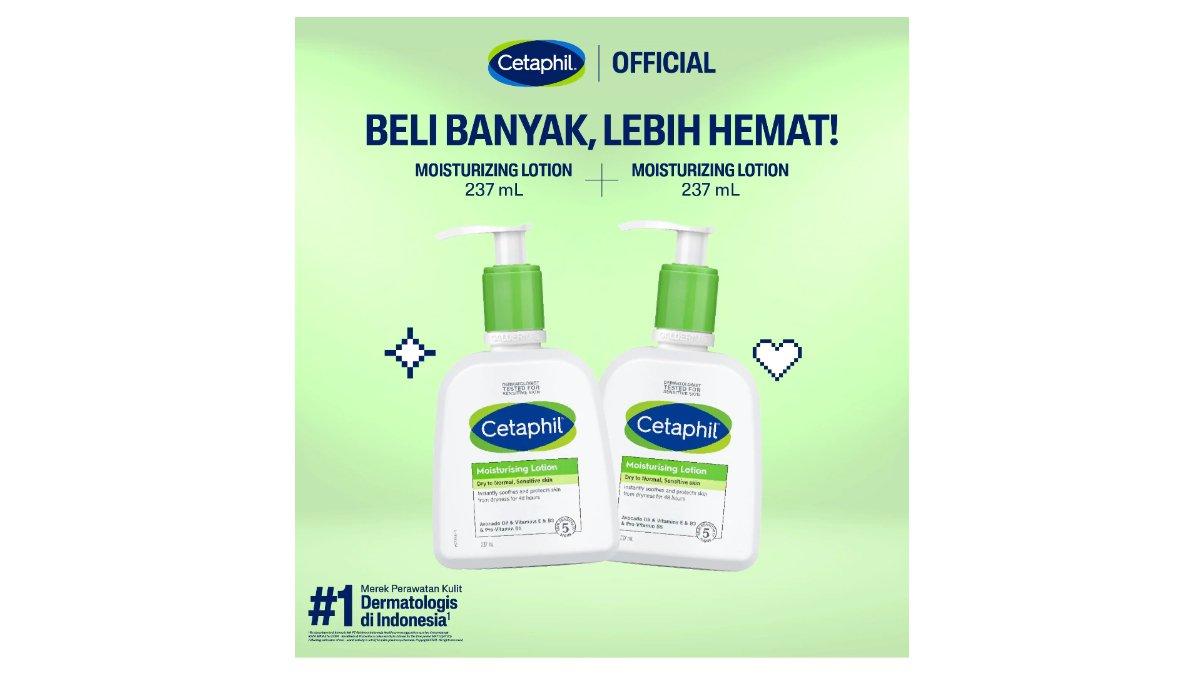 Cetaphil Moisturizing Lotion 237ml Twin Pack