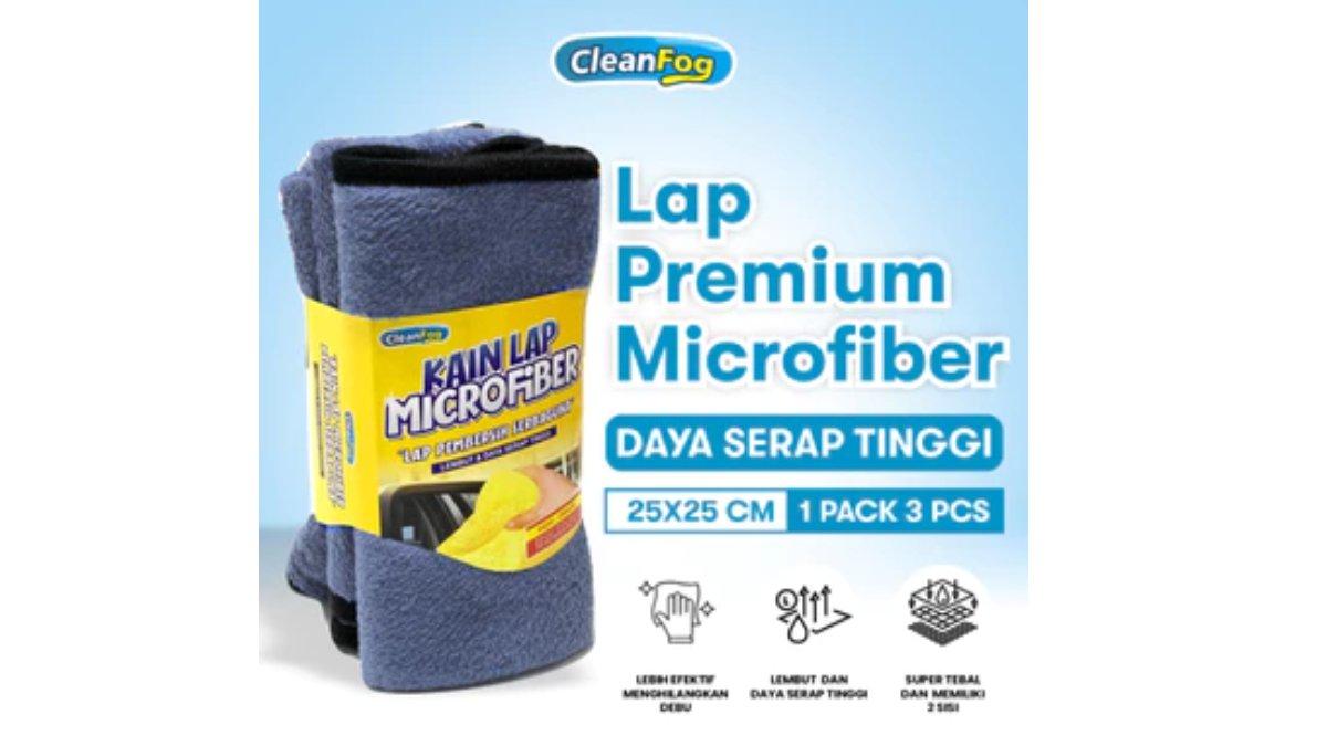 Cleanfog Kain Lap Microfiber Dapur Piring Serbaguna