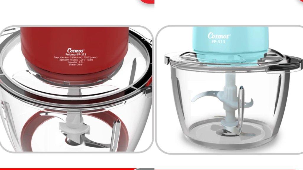 Cosmos Blender Food Processor  FP 313 1.2 Liter.