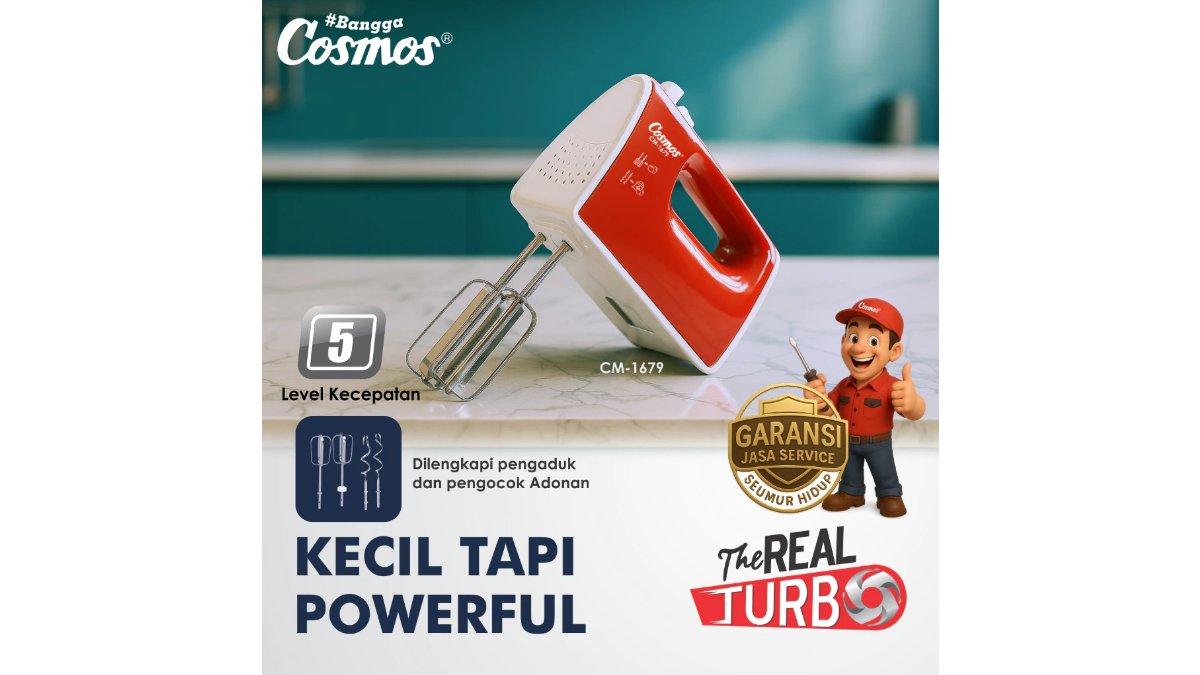 Cosmos Hand Mixer Real Turbo CM-1679