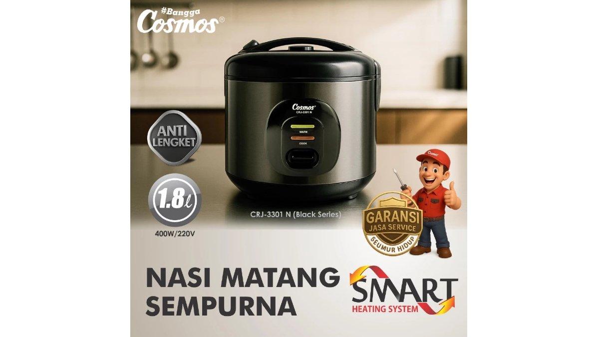 Cosmos Rice Cooker Non Stick CRJ-3301