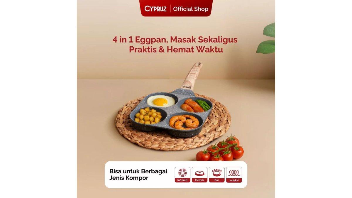 Cypruz Egg Pan Granite Diecast