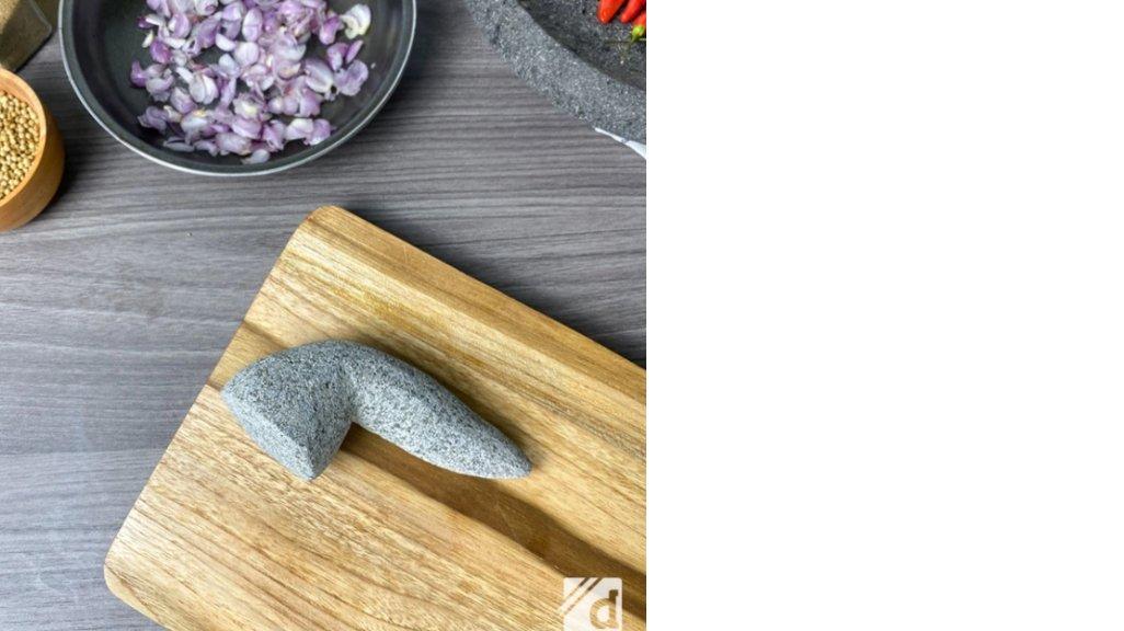 DADALALA Ulekan Batu Asli Ukuran Kecil