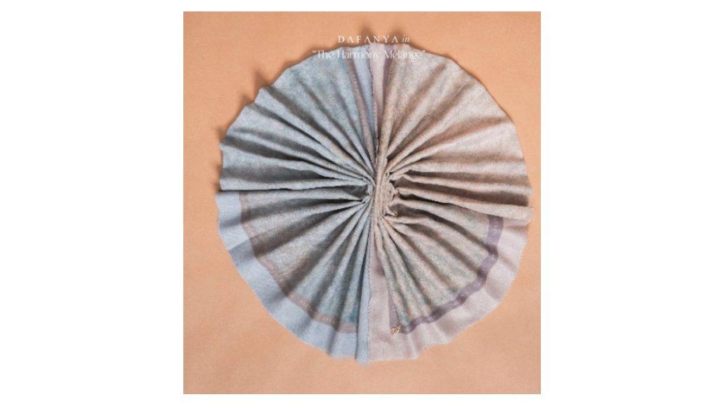 DAFANYA - Hues Stroke Series Jilbab Motif Abstrak Kerudung Segi Empat