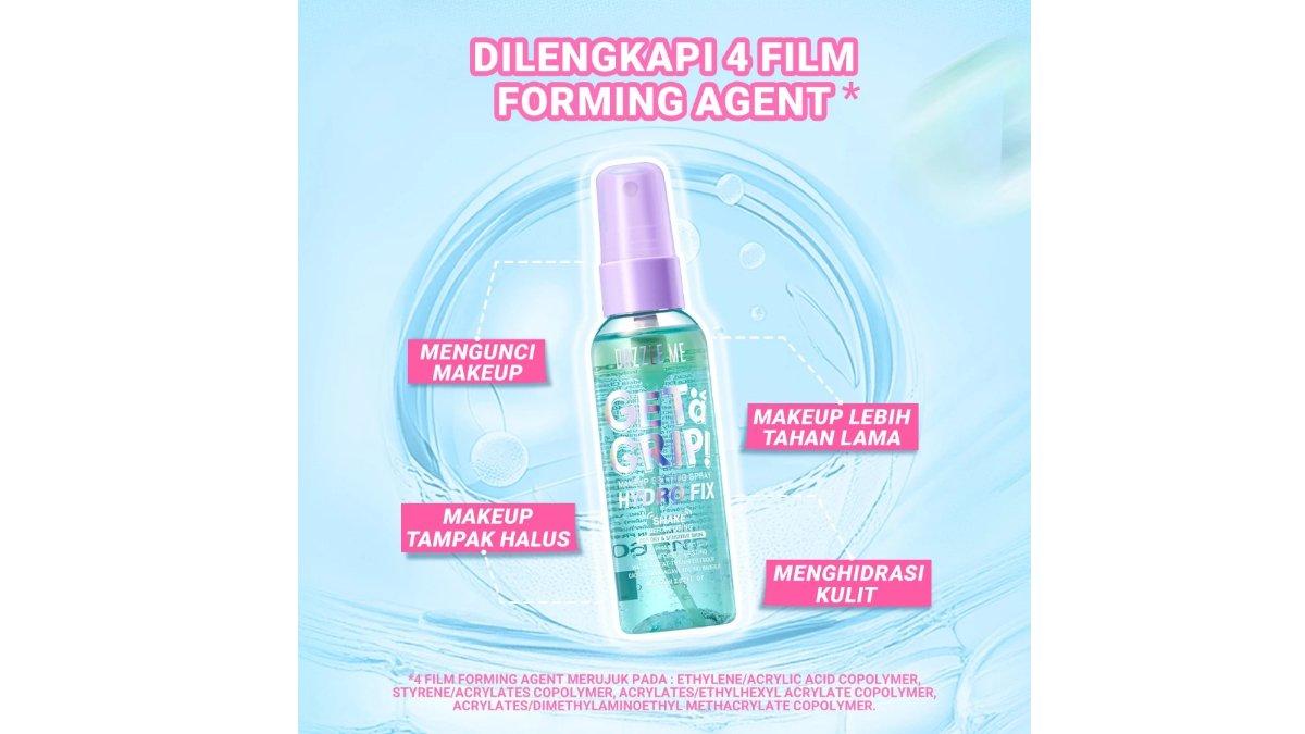 DAZZLE ME Get A Grip Makeup Setting Spray Hydro Fix