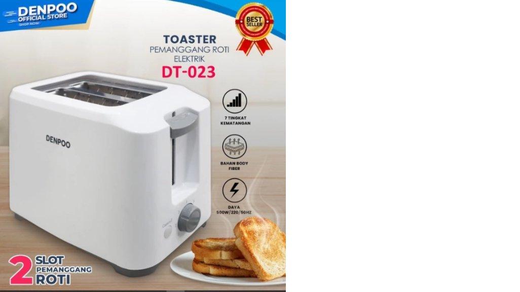 Denpoo DT 123 D Pemanggang Roti Elektrik