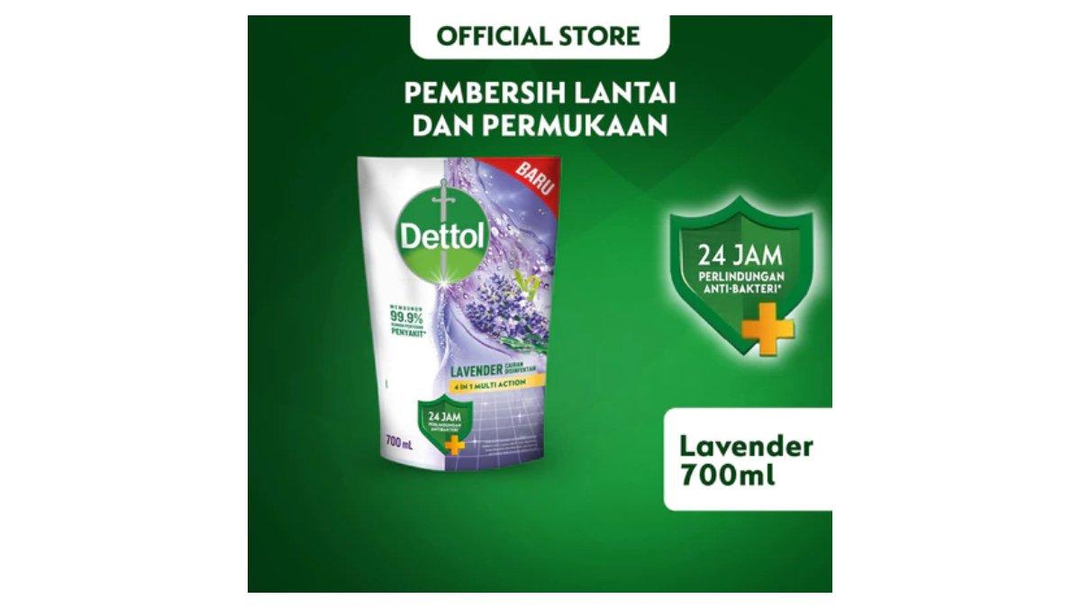 Dettol Pembersih Lantai Lavender 700 ml