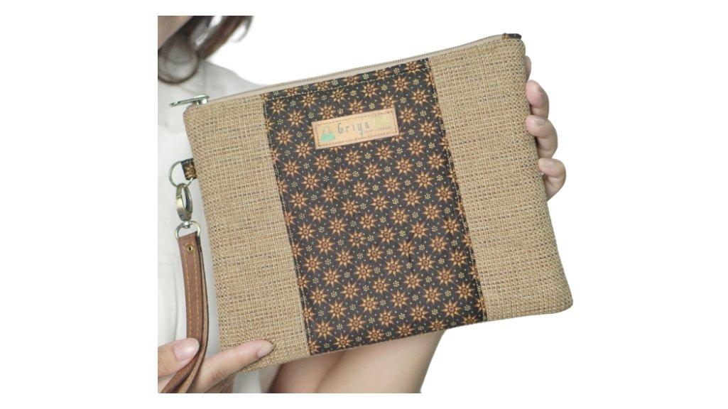 Dompet Kain Goni Kombinasi Batik Cap Asli Solo dari Griya NA