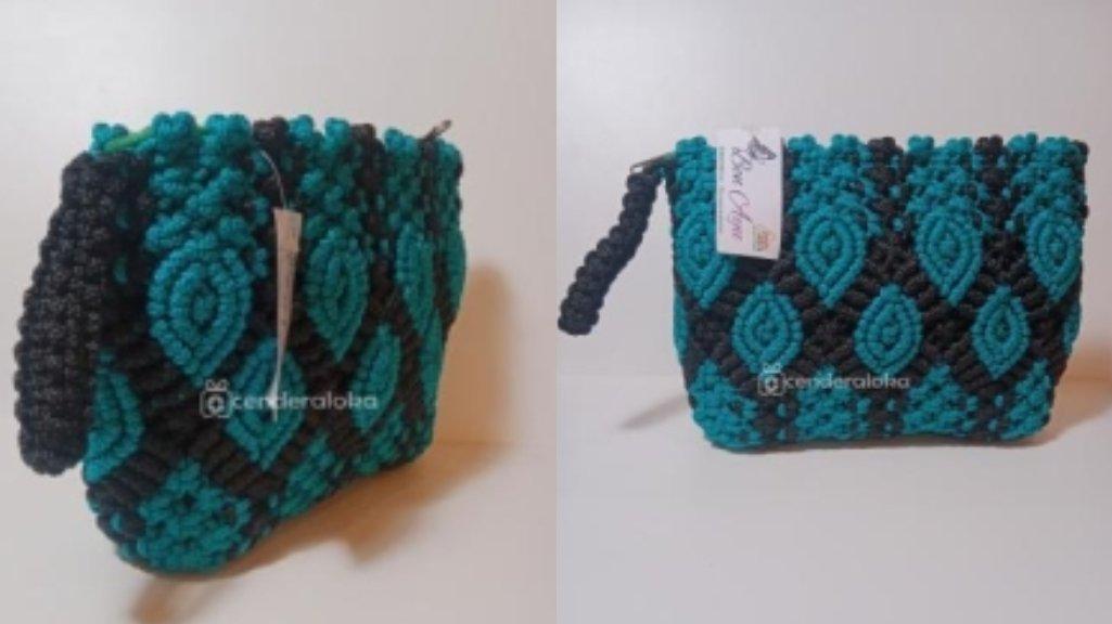 Dompet Macram Bougenvil