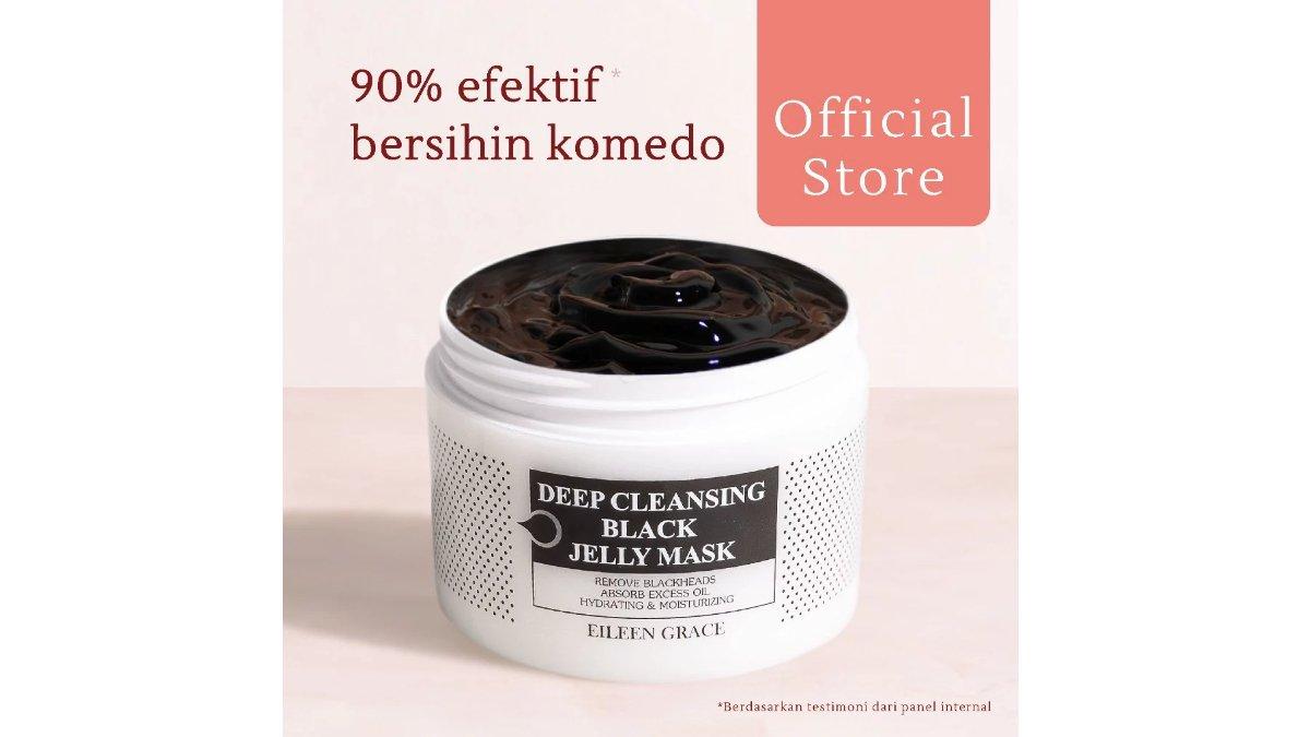EILEEN GRACE Deep Cleansing Black Jelly Mask