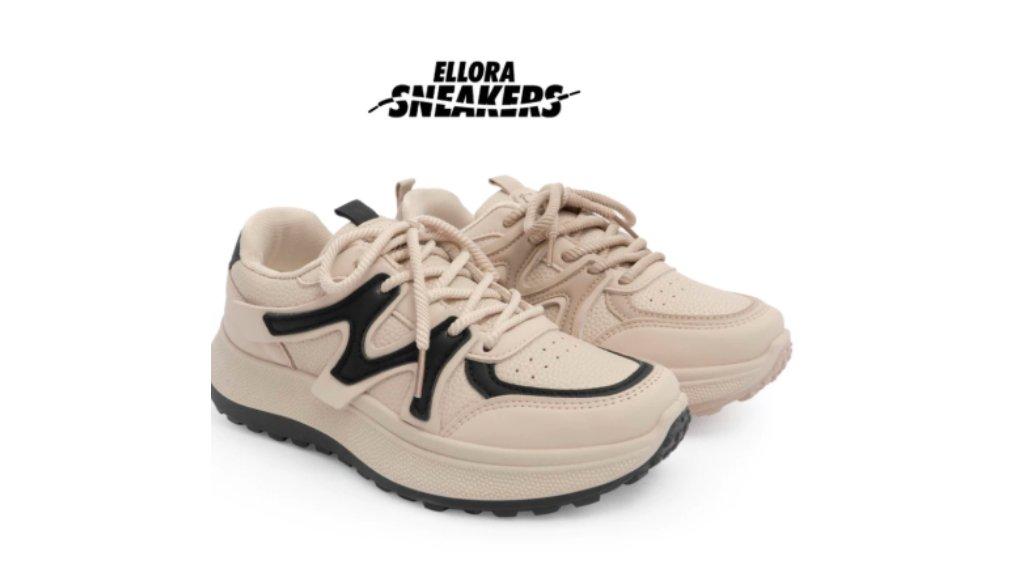 ELLORA June Sneakers Wanita (36-40) Casual Sport Shoes