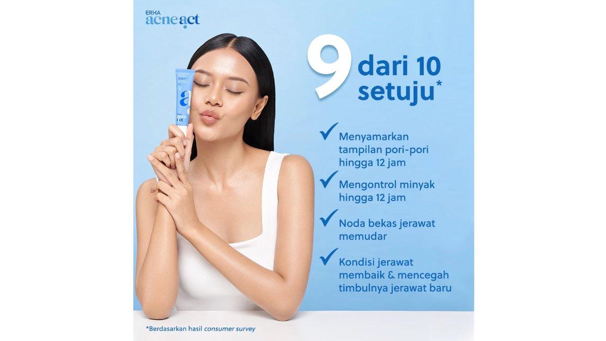 ERHA AcneAct Pore Minimizer & Oil Control Gel Cream