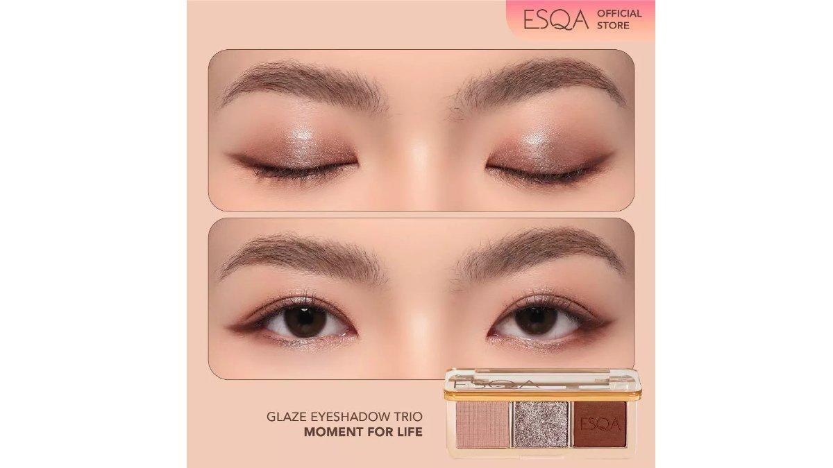 ESQA Glaze Eyeshadow Trio - Moment for Life