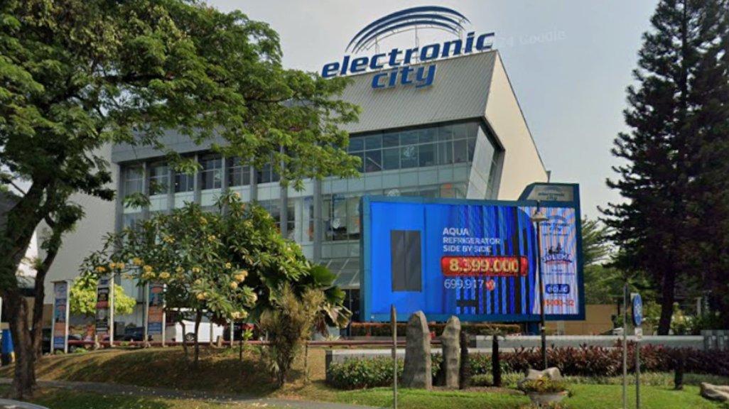 Foto Toko Electronic City Bintaro di Bintaro Jaya Jl. Boulevard Bintaro Jaya, Pondok Jaya, Kecamatan Pondok Aren, Kota Tangerang Selatan, Banten 15224, yang diambil Google Maps pada Juli 2024.