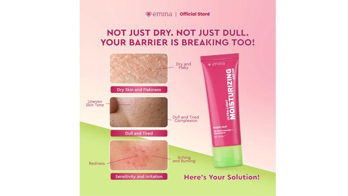 Emina Bright Stuff Ultra-Light Moisturizing Cream