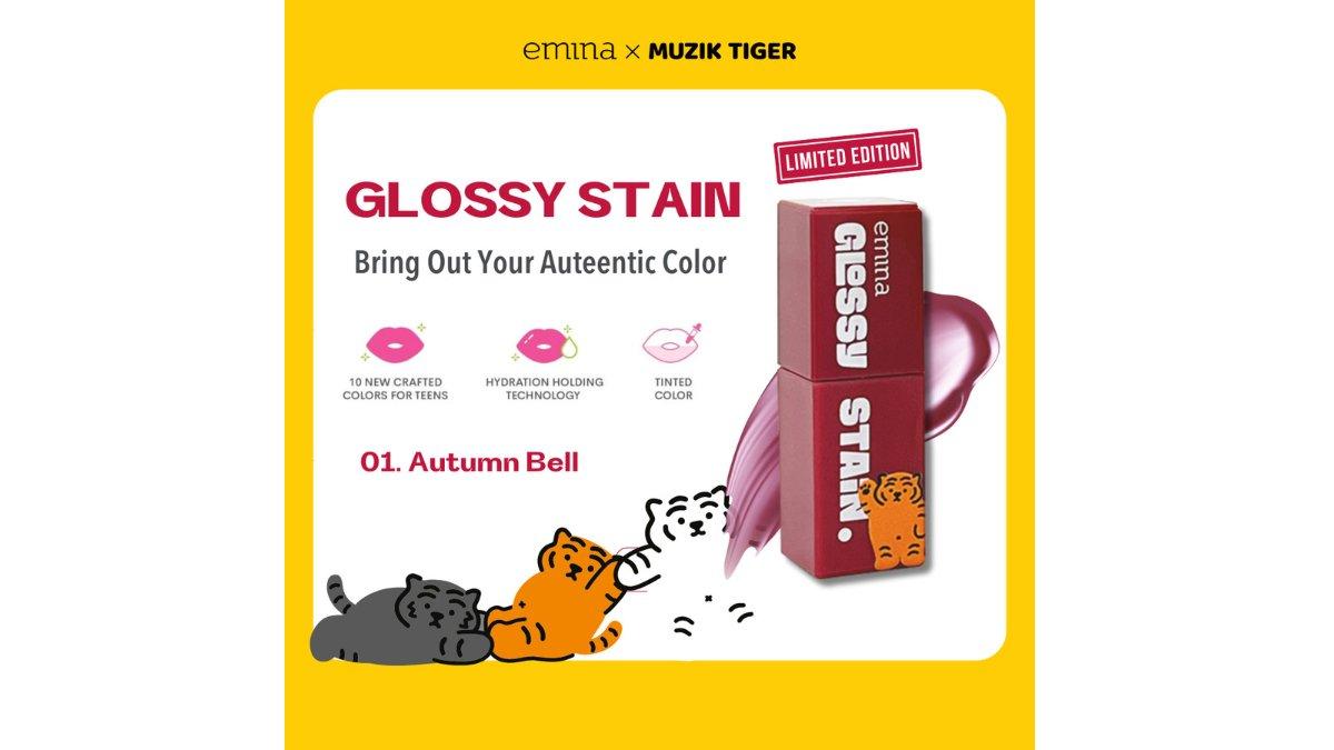 Emina Glossy Stain x Muzik Tiger