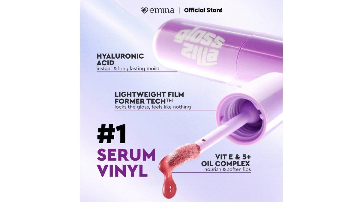 Emina Glosszilla Lightweight Lip Jelly Vinyl