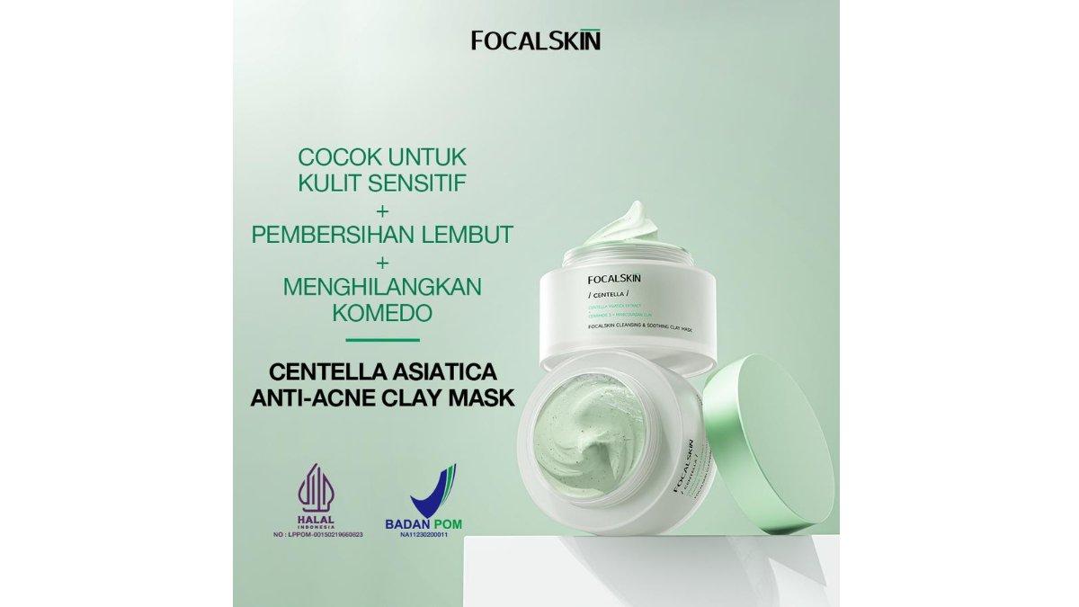 FOCALSKIN Centella Pore Clean Clay Mask