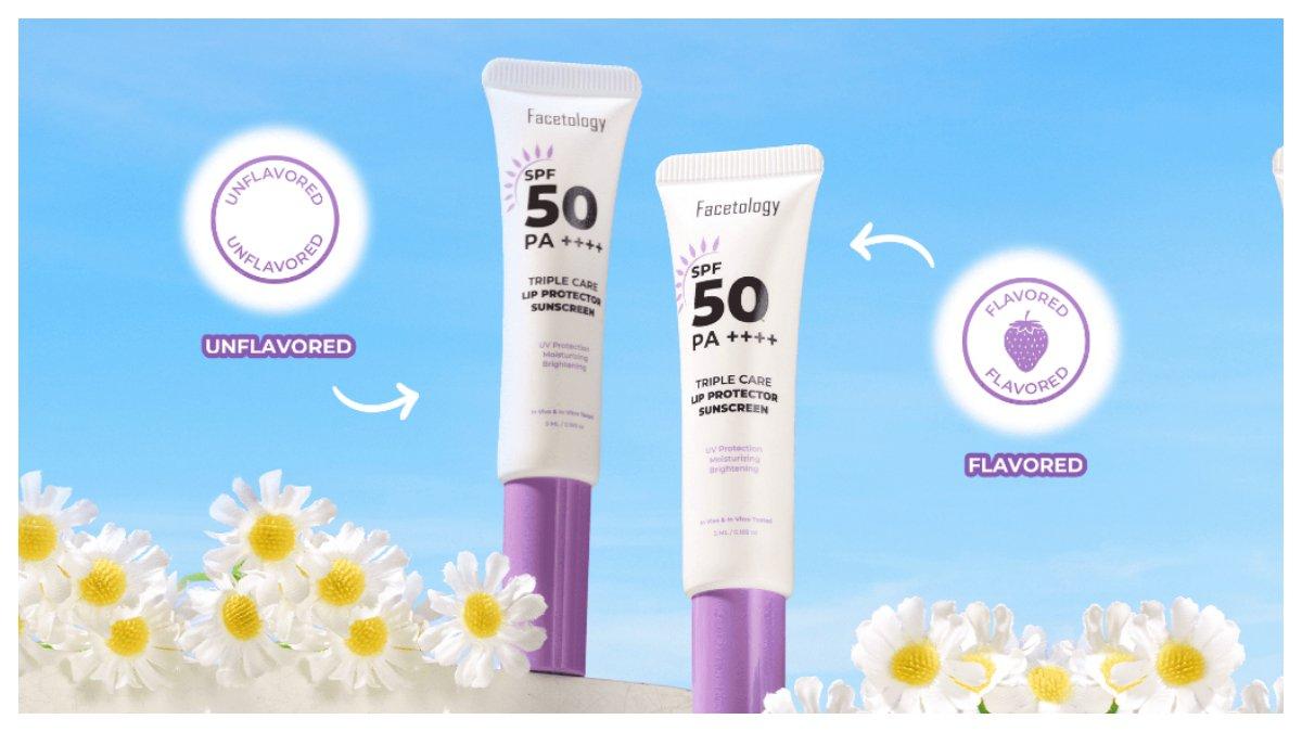 Facetology Triple Care Lip Protector Sunscreen
