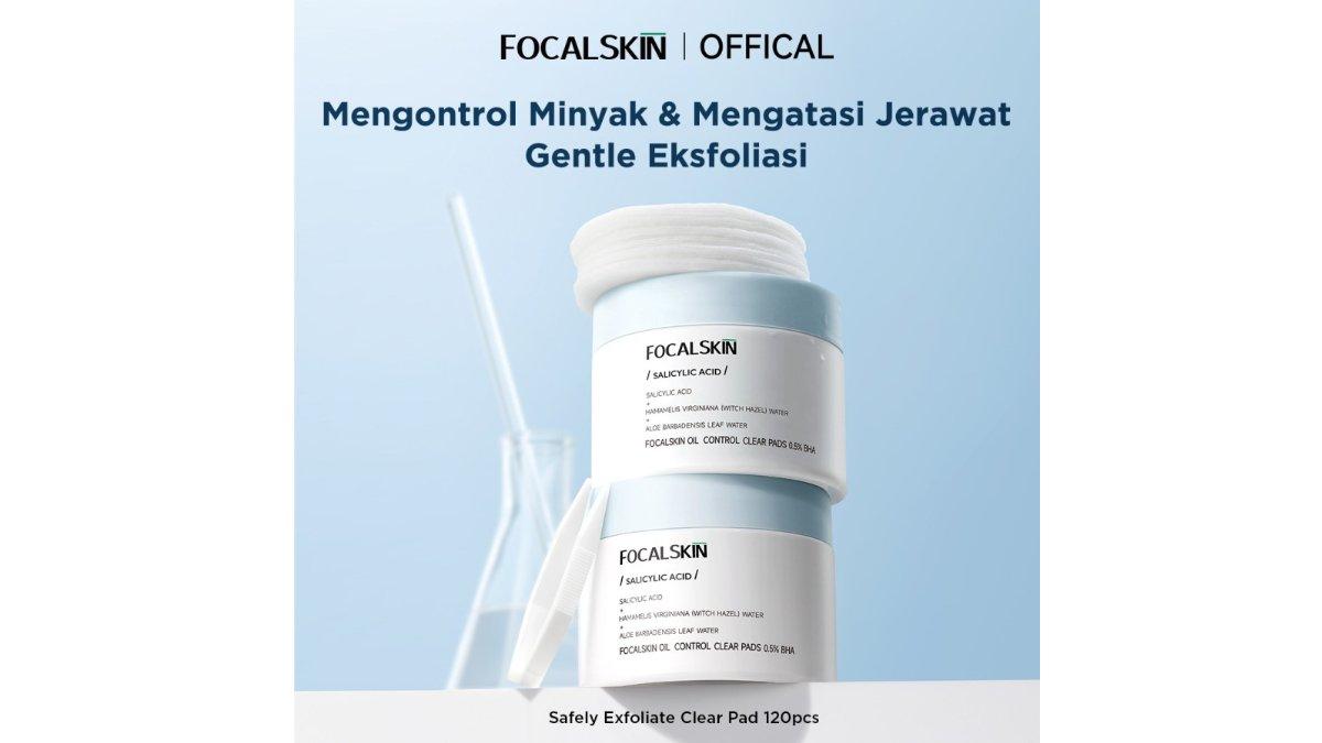 Review Focalskin Safely Exfoliate Clear Pads, Kapas Eksfoliasi untuk Haluskan Pori-pori