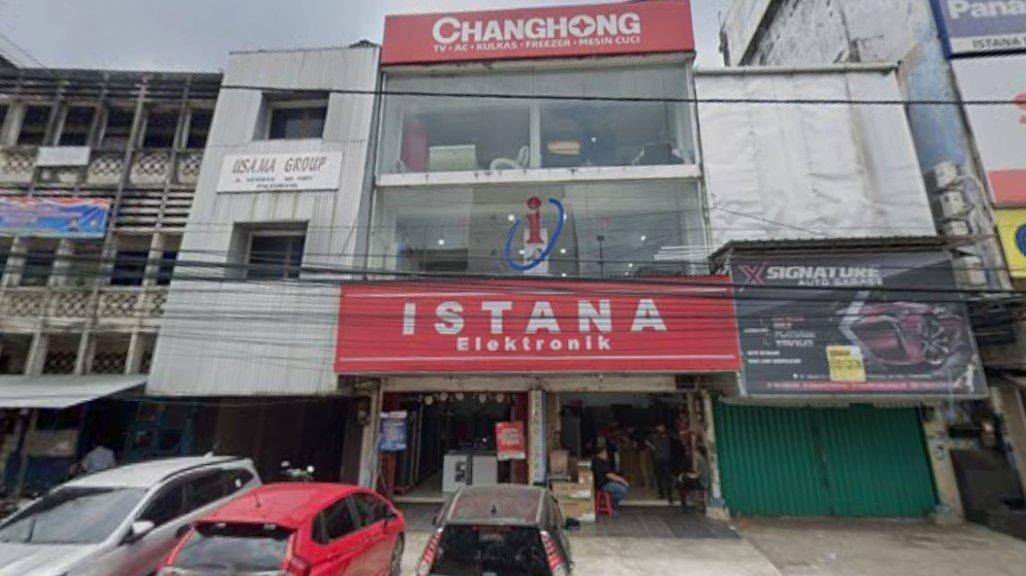 Foto Istana Elektronik Veteran yang diambil Google Maps pada April 2024.