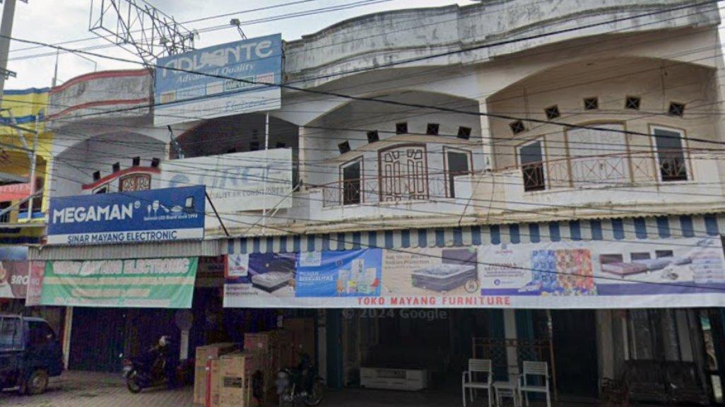 Foto Toko Sinar Mayang Elektronik yang diambil Google Maps pada Desember 2023.