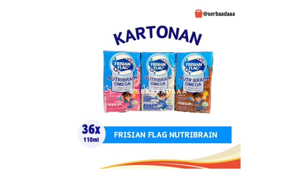 Frisian Flag Susu UHT NutriBrain 110ml x 36 Pcs