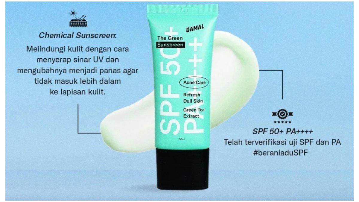 GAMAL The Green Sunscreen SPF 50+ PA++++