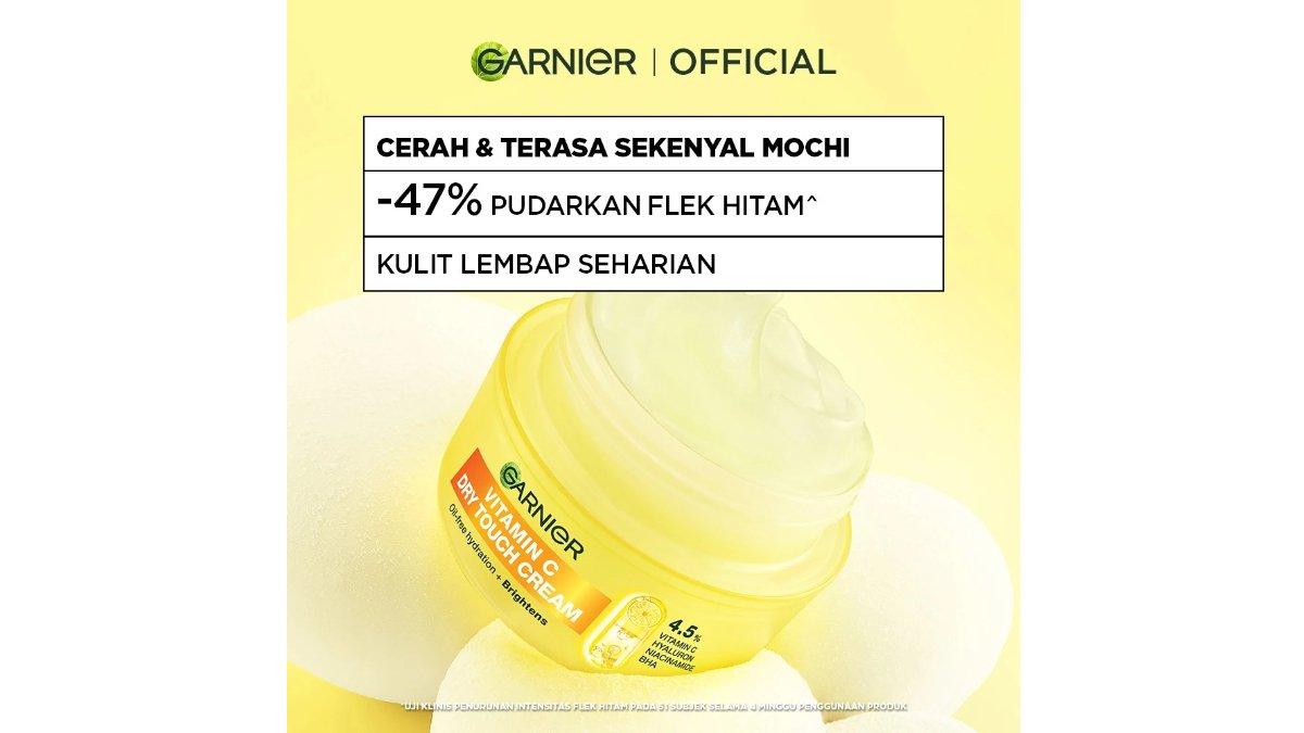 GARNIER Vitamin C Mochi Dry Touch Cream Moisturizer