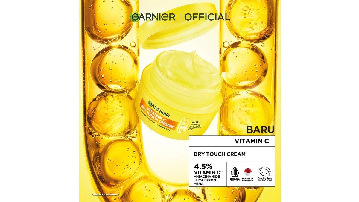 GARNIER Vitamin C Mochi Dry Touch Cream Moisturizer