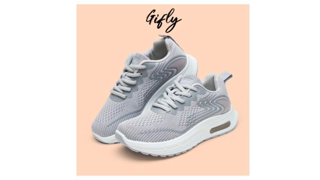 GIFLY Naeri Sepatu Sneakers Wanita Sport Shoes GD007